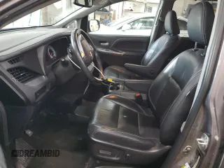 2017 Toyota Sienna SE with VIN 5TDXZ3DC2HS816940, listed as a Copart auction lot 52924865 with 205,900 mi miles and Salvage Title. Bid and sale history available at carsss.com. Image 7.