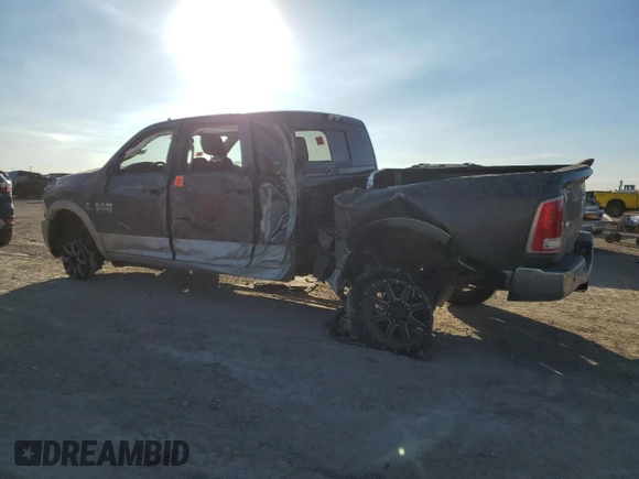 2015 Ram 3500 Laramie with VIN 3C63R3ML5FG609704, listed as a Copart auction lot 83667914 with 103,868 mi miles and Salvage Title. Bid and sale history available at carsss.com. Image 2.