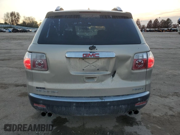 2007 GMC Acadia SLE with VIN 1GKEV13777J163842, listed as a Copart auction lot 81374004 with 202,539 mi miles and Salvage Title. Bid and sale history available at DreamBid. Image 6.