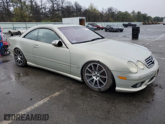 2004 Mercedes-Benz CL 500/600 with VIN WDBPJ75J94A040257, listed as a Copart auction lot 55802635 with 83,180 mi miles and Clean Title. Bid and sale history available at DreamBid. Image 4.