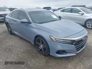 2021 Honda Accord Touring z VIN 1HGCV2F92MA022938, wystawiony jako IAAI lot #42355057 z przebiegiem 103 201 mil mil oraz . Historia ofert i sprzedaży dostępna na DreamBid. Obrazek 1.