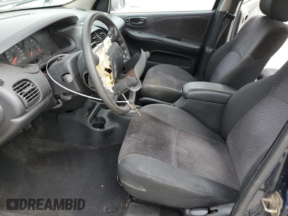 2002 Dodge Neon SE with VIN 1B3ES46C02D501704, listed as a Copart auction lot 83476794 with 187,860 mi miles and Salvage Title. Bid and sale history available at carsss.com. Image 7.