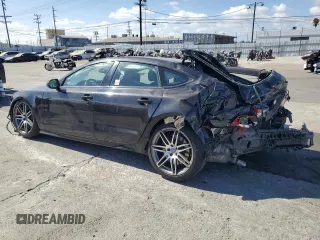 2014 Audi S7 Prestige with VIN WAUW2BFC8EN078647, listed as a Copart auction lot 72064824 with 0 mi miles and Salvage Title. Bid and sale history available at carsss.com. Image 2.