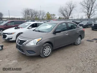 2017 Nissan Versa Sedan SV with VIN 3N1CN7AP5HK442878, listed as a IAAI auction lot 41911712 with 121,013 mi miles. Bid and sale history available at carsss.com. Image 2.