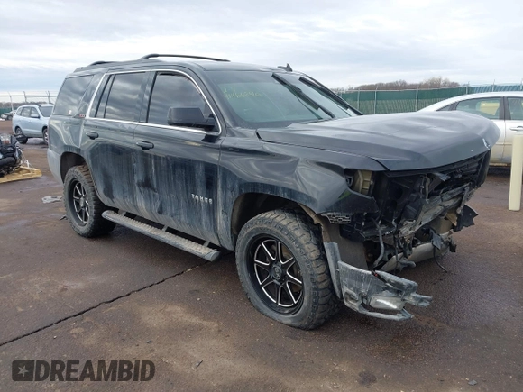 2017 Chevrolet Tahoe LT with VIN 1GNSKBKC7HR178685, listed as a IAAI auction lot 41466840 with 163,610 mi miles and . Bid and sale history available at DreamBid. Image 1.