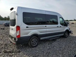 2024 Ford Transit Passenger XL with VIN 1FBAX2CGXRKA76402, listed as a Copart auction lot 72008594 with 4,063 mi miles and Salvage Title. Bid and sale history available at DreamBid. Image 3.