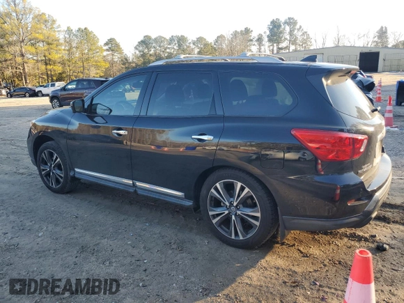 2020 Nissan Pathfinder Platinum with VIN 5N1DR2DM5LC610958, listed as a Copart auction lot 88082685 with 109,633 mi miles and Salvage Title. Bid and sale history available at carsss.com. Image 2.