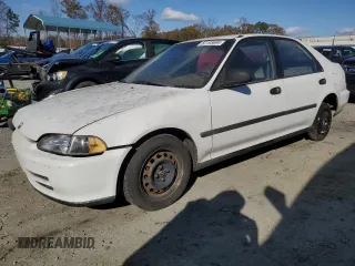 1995 Honda Civic DX z VIN 1HGEG8646SL023702, wystawiony jako Copart lot #82193694 z przebiegiem 213 950 mil mil oraz Szkoda całkowita • Salvage title. Historia ofert i sprzedaży dostępna na DreamBid. Obrazek 1.