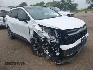 2023 Kia Sportage X-Line с VIN 5XYK6CAF3PG036040, выставлен на аукционе IAAI как лот 42406378 с пробегом 20 453 миль миль и . История ставок и продаж доступна на DreamBid. Изображение 1.