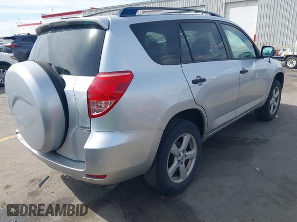 2006 Toyota RAV4 with VIN JTMBD33V165037673, listed as a IAAI auction lot 41778546 with 191,412 mi miles. Bid and sale history available at carsss.com. Image 4.