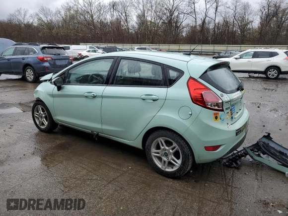 2019 Ford Fiesta SE with VIN 3FADP4EJ3KM154388, listed as a Copart auction lot 53260375 with 45,126 mi miles and Salvage Title. Bid and sale history available at DreamBid. Image 2.