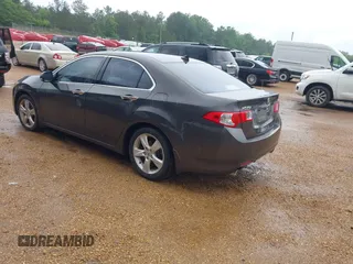 2010 Acura TSX with VIN JH4CU2F68AC029379, listed as a IAAI auction lot 42060753 with 156,105 mi miles. Bid and sale history available at carsss.com. Image 3.