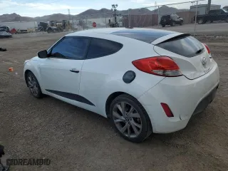 2016 Hyundai Veloster with VIN KMHTC6AD9GU275521, listed as a Copart auction lot 46120034 with 135,740 mi miles and Salvage Title. Bid and sale history available at carsss.com. Image 2.