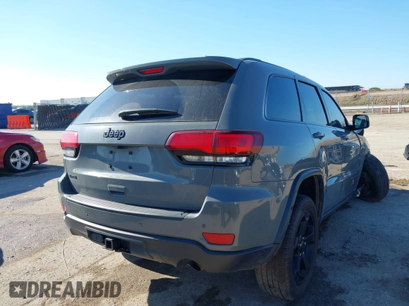 2019 Jeep Grand Cherokee Laredo E with VIN 1C4RJFAG2KC611457, listed as a IAAI auction lot 42212982 with 97,603 mi miles and . Bid and sale history available at DreamBid. Image 4.