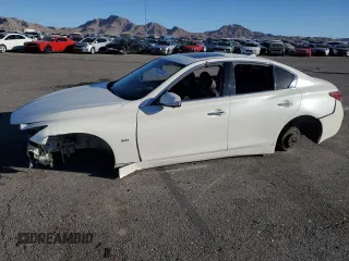 2020 Infiniti Q50 3.0t SPORT with VIN JN1EV7AP0LM203241, listed as a Copart auction lot 77873174 with 40,437 mi miles and Salvage Title. Bid and sale history available at carsss.com. Image 1.