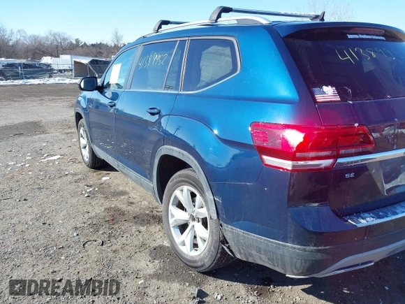 2018 Volkswagen Atlas SE with VIN 1V2DP2CA6JC592774, listed as a IAAI auction lot 41389952 with 58,546 mi miles and . Bid and sale history available at DreamBid. Image 6.