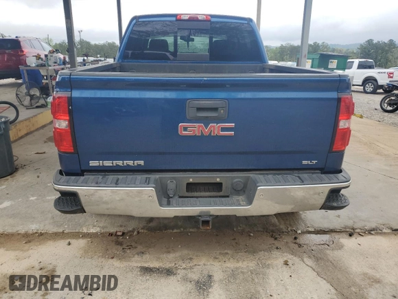 2015 GMC Sierra 1500 SLT with VIN 3GTU2VEC8FG287670, listed as a Copart auction lot 51584525 with 200,413 mi miles and Salvage Title. Bid and sale history available at DreamBid. Image 6.