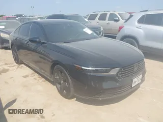2024 Honda Accord Sport-L with VIN 1HGCY2F75RA060483, listed as a IAAI auction lot 42332684 with 26,018 mi miles and . Bid and sale history available at DreamBid. Image 1.