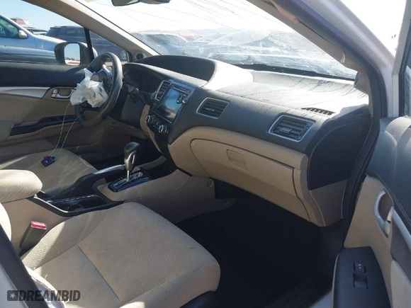 2014 Honda Civic Hybrid with VIN 19XFB4F27EE001410, listed as a IAAI auction lot 41397447 with 124,685 mi miles. Bid and sale history available at carsss.com. Image 5.