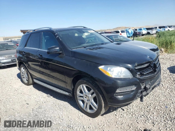 2015 Mercedes-Benz M 350 with VIN 4JGDA5HB9FA509536, listed as a Copart auction lot 64651965 with 134,922 mi miles and Salvage title. Bid and sale history available at DreamBid. Image 4.