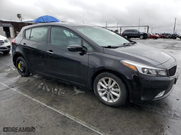 2017 Kia Forte5 LX with VIN KNAFK5A88H5681915, listed as a Copart auction lot 48534275 with NaN miles and Salvage Title. Bid and sale history available at carsss.com. Image 4.