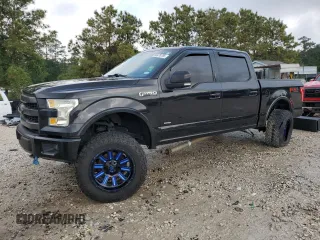 2015 Ford F-150 XLT with VIN 1FTEW1EG1FKD07433, listed as a Copart auction lot 54478765 with 156,608 mi miles and Salvage title. Bid and sale history available at DreamBid. Image 1.