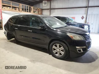 2017 Chevrolet Traverse LT with VIN 1GNKRHKDXHJ138980, listed as a Copart auction lot 47807155 with 138,120 mi miles and Salvage Title. Bid and sale history available at DreamBid. Image 4.
