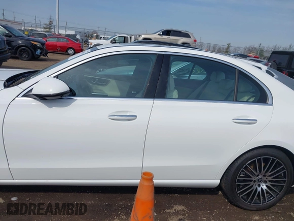 2024 Mercedes-Benz C 300 with VIN W1KAF4HB6RR160723, listed as a IAAI auction lot 41786550 with 7,204 mi miles and . Bid and sale history available at DreamBid. Image 14.