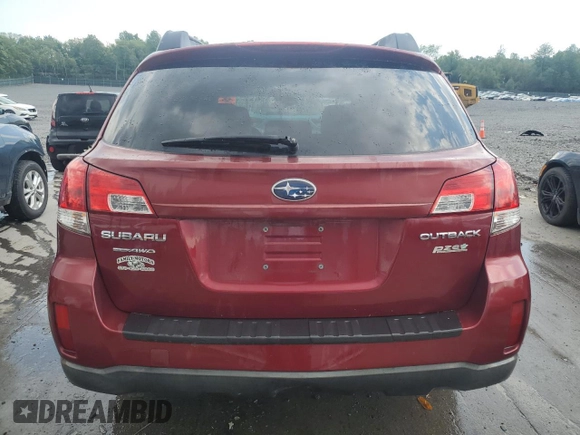 2011 Subaru Outback Premium z VIN 4S4BRBCC2B3350680, wystawiony jako Copart lot #59736115 z przebiegiem 165 498 mil mil oraz Szkoda całkowita • Salvage title. Historia ofert i sprzedaży dostępna na DreamBid. Obrazek 6.