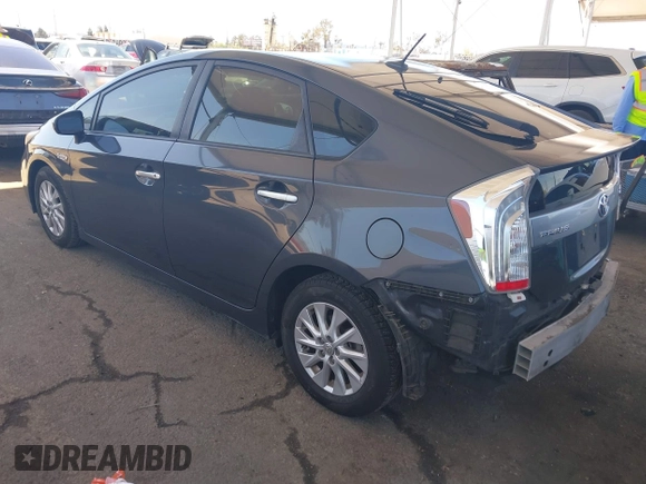 2012 Toyota Prius with VIN JTDKN3DP4C3024744, listed as a IAAI auction lot 41824675 with 107,837 mi miles and . Bid and sale history available at DreamBid. Image 3.