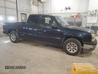 2005 Chevrolet Silverado 1500 Work Truck with VIN 1GCEC19X75Z279579, listed as a Copart auction lot 50503105 with 161,576 mi miles and Salvage Title. Bid and sale history available at carsss.com. Image 4.