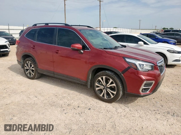 2020 Subaru Forester Limited with VIN JF2SKASC6LH597873, listed as a Copart auction lot 61239535 with 25,109 mi miles and Salvage title. Bid and sale history available at DreamBid. Image 4.