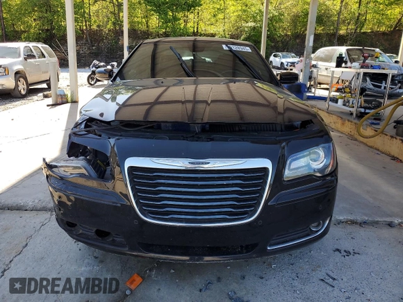 2013 Chrysler 300 with VIN 2C3CCABG2DH504253, listed as a Copart auction lot 53128945 with 192,102 mi miles and Salvage Title. Bid and sale history available at carsss.com. Image 5.