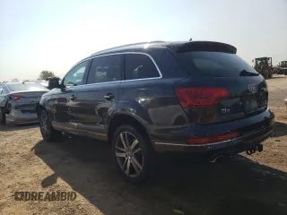 2013 Audi Q7 Premium Plus with VIN WA1LMAFE8DD011475, listed as a Copart auction lot 64720144 with 125,632 mi miles and Salvage title. Bid and sale history available at DreamBid. Image 2.