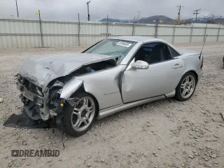 2003 Mercedes-Benz SLK with VIN WDBKK66F13F285485, listed as a Copart auction lot 50996885 with Not provided miles and Salvage title. Bid and sale history available at DreamBid. Image 1.