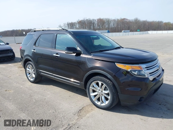 2014 Ford Explorer XLT with VIN 1FM5K8D81EGB72627, listed as a IAAI auction lot 41943574 with 110,238 mi miles and . Bid and sale history available at carsss.com. Image 1.