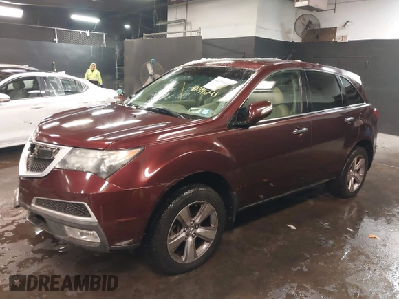 2013 Acura MDX with VIN 2HNYD2H24DH506239, listed as a IAAI auction lot 41391641 with 100,091 mi miles. Bid and sale history available at carsss.com. Image 18.