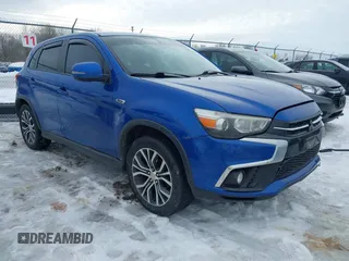2019 Mitsubishi Outlander Sport ES 2.0 with VIN JA4AR3AU3KU030029, listed as a IAAI auction lot 41644191 with 208,285 mi miles. Bid and sale history available at carsss.com. Image 1.