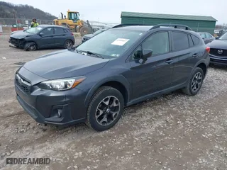 2018 Subaru Crosstrek Premium with VIN JF2GTABC3JH257449, listed as a IAAI auction lot 41999467 with 104,481 mi miles. Bid and sale history available at carsss.com. Image 2.