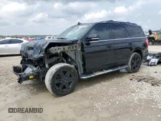 2021 Ford Expedition XLT z VIN 1FMJU1HT2MEA86414, wystawiony jako Copart lot #54337235 z przebiegiem 28 544 mil mil oraz Szkoda całkowita • Salvage title. Historia ofert i sprzedaży dostępna na DreamBid. Obrazek 1.