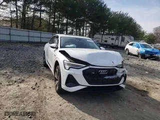 2021 Audi e-tron Sportback Prestige with VIN WA13AAGE4MB029393, listed as a Copart auction lot 46763104 with 34,805 mi miles and Salvage Title. Bid and sale history available at carsss.com. Image 11.