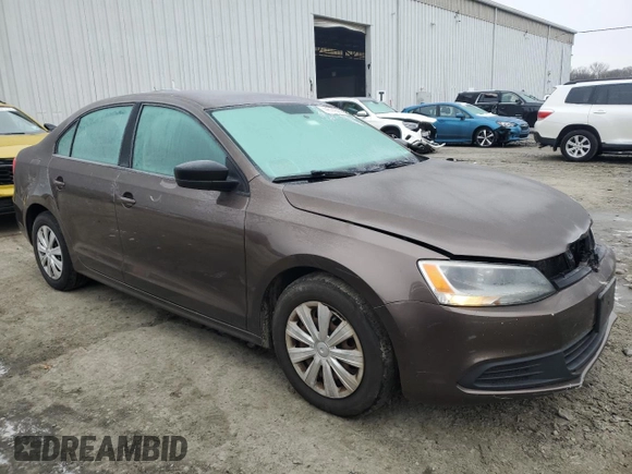 2011 Volkswagen Jetta Sedan S with VIN 3VW1K7AJ3BM398199, listed as a Copart auction lot 44574305 with 115,879 mi miles and Salvage Title. Bid and sale history available at carsss.com. Image 4.