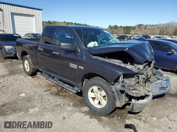 2018 Ram 1500 Express with VIN 1C6RR6FT2JS188132, listed as a Copart auction lot 42660824 with 149,404 mi miles and Salvage title. Bid and sale history available at DreamBid. Image 4.