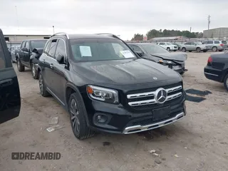 2020 Mercedes-Benz GLB with VIN W1N4M4GB1LW051215, listed as a IAAI auction lot 41507234 with 57,460 mi miles. Bid and sale history available at carsss.com. Image 1.