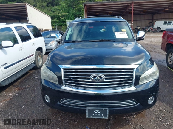 2012 Infiniti QX56 7-passenger z VIN JN8AZ2NEXC9017449, wystawiony jako IAAI lot #42349105 z przebiegiem 244 048 mil mil oraz . Historia ofert i sprzedaży dostępna na DreamBid. Obrazek 12.