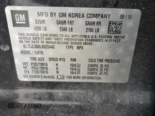 2020 Chevrolet Trax LT with VIN KL7CJLSB8LB025440, listed as a Copart auction lot 46864515 with 74,883 mi miles and Salvage title. Bid and sale history available at DreamBid. Image 14.