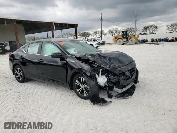 2022 Nissan Sentra SV with VIN 3N1AB8CV3NY298872, listed as a Copart auction lot 52895515 with 18,819 mi miles and Non Repairable. Bid and sale history available at DreamBid. Image 13.