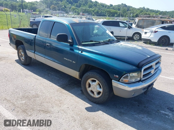 1997 Dodge Dakota with VIN 1B7GL23X5VS157528, listed as a IAAI auction lot 42739190 with 119,889 mi miles and . Bid and sale history available at DreamBid. Image 1.