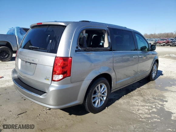 2019 Dodge Grand Caravan SXT with VIN 2C4RDGCG5KR736339, listed as a Copart auction lot 46520125 with 85,139 mi miles and Salvage Title. Bid and sale history available at carsss.com. Image 3.