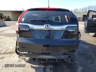 2015 Honda CR-V EX-L with VIN 2HKRM4H72FH702319, listed as a Copart auction lot 52350885 with Not Provided miles and Salvage Title. Bid and sale history available at carsss.com. Image 6.